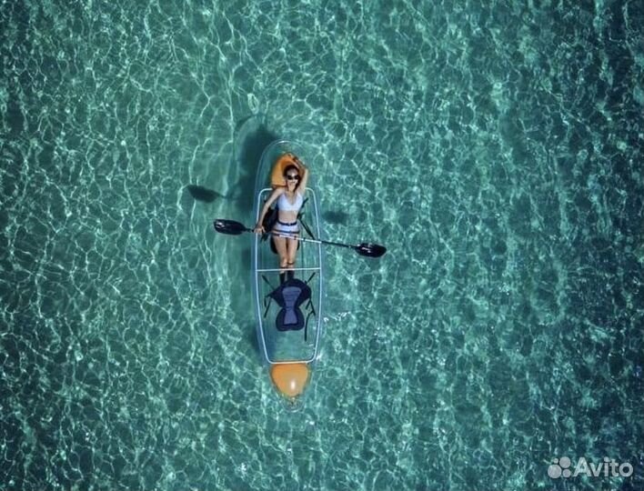 Прозрачный каяк