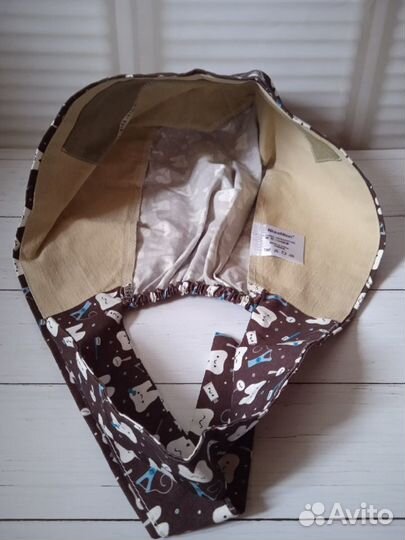 Медицинская шапочка из ткани (для стоматологов)