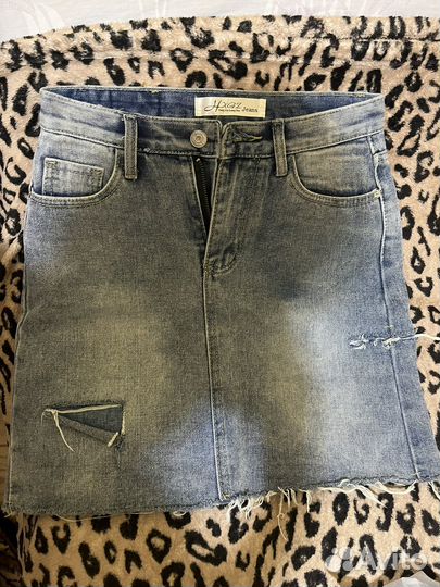 Джинсовая юбка