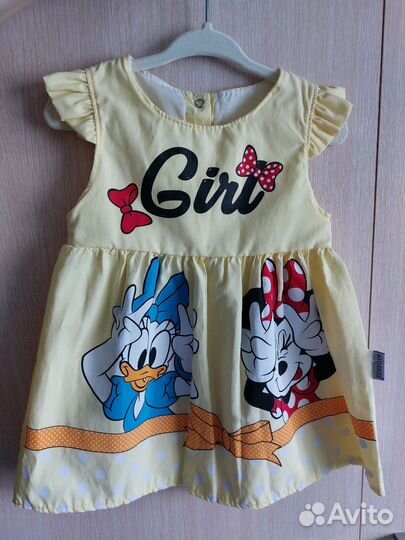 Пакет летней одежды для девочки 74