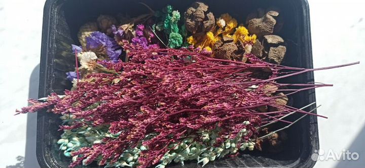 Набор д/творчества эпоксидной смолы сухоцветы