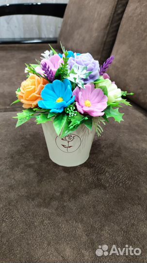 Букет из мыла