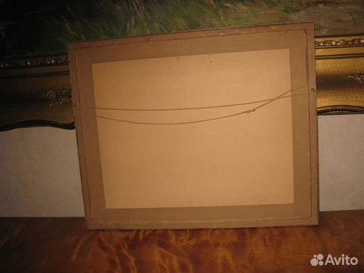 Антикварная гравюра 1928 год Otto Holm