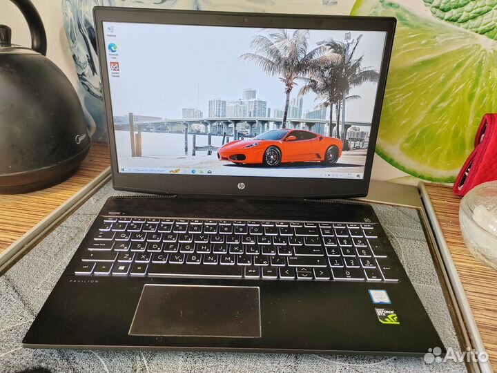 HP i5-8300H/GTX1050ti 4GB/RAM8/SSD256GB/15.6