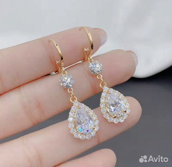 Серьги висячие