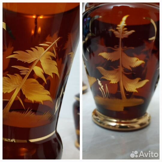 Вазы, Богемия Чехословакия 60-70гг прошлого века