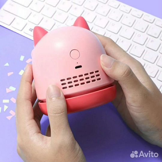 Портативный настольный мини-пылесос