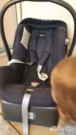 Автолюлька от 0 inglesina с базой