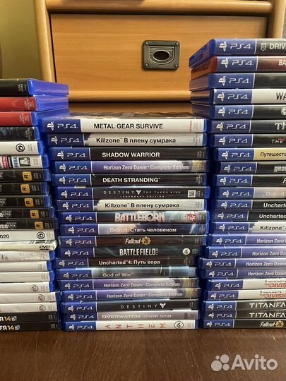 Диски ps4 и ps5