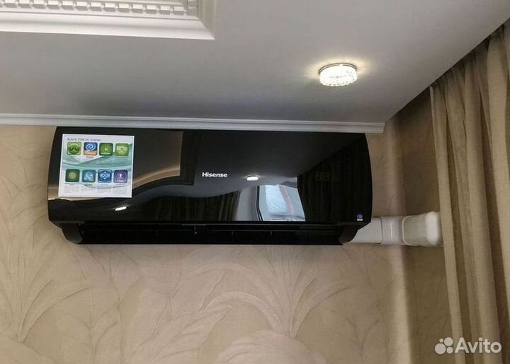 Сплит система с установкой