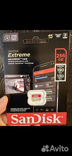 Карта памяти Sandisk extreme
