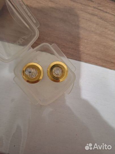 Насадки хрустальные золото для звездного неба