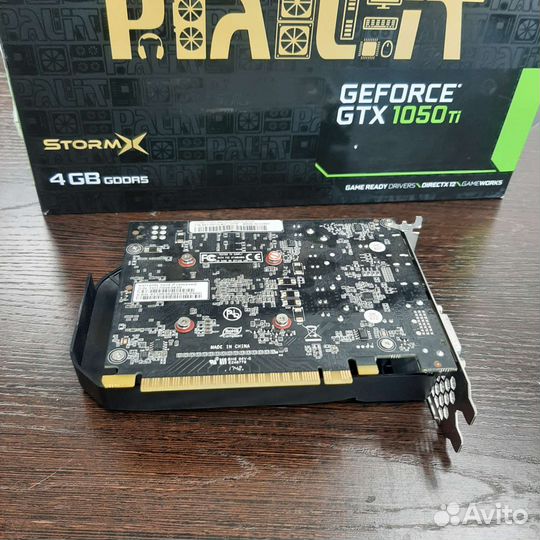 Видеокарта Palit GTX 1050 Ti 4 Gb