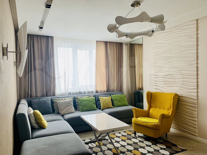 3-к. квартира, 74 м², 5/16 эт.