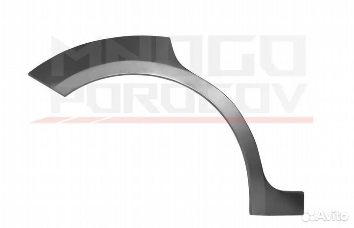 Арки кузовные (цинк, комплект) Subaru Forester 2