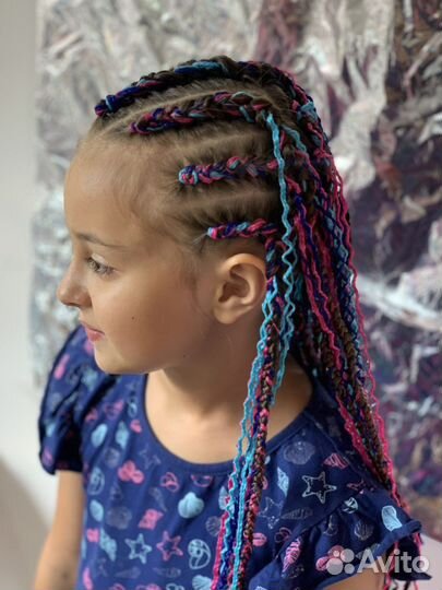 Плетение косичек