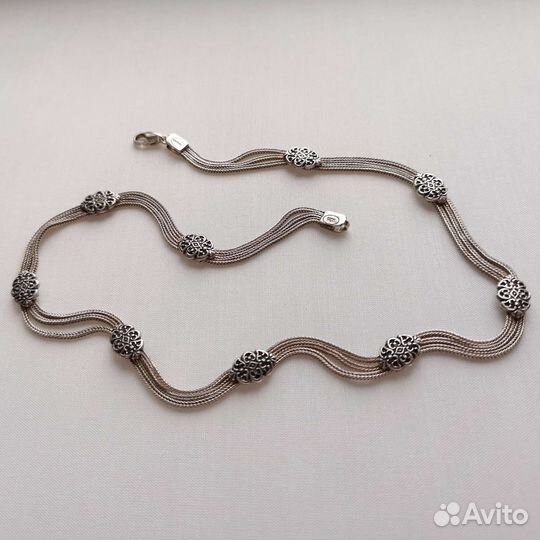 Винтажное колье 925 Турция