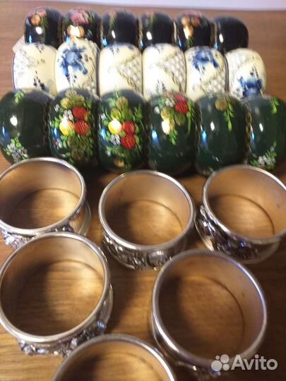 Кольца для салфеток разные