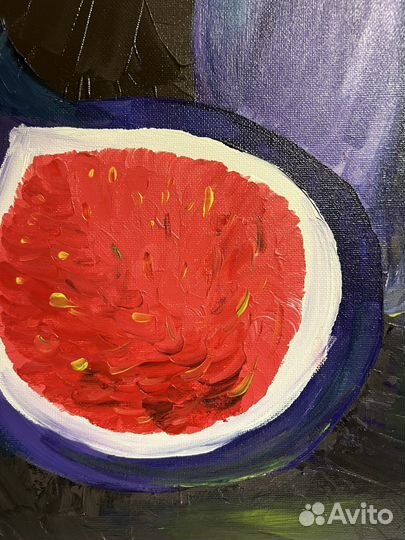 Картина акрилом на холсте