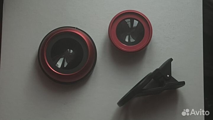 Макро линза и ширик на телефон