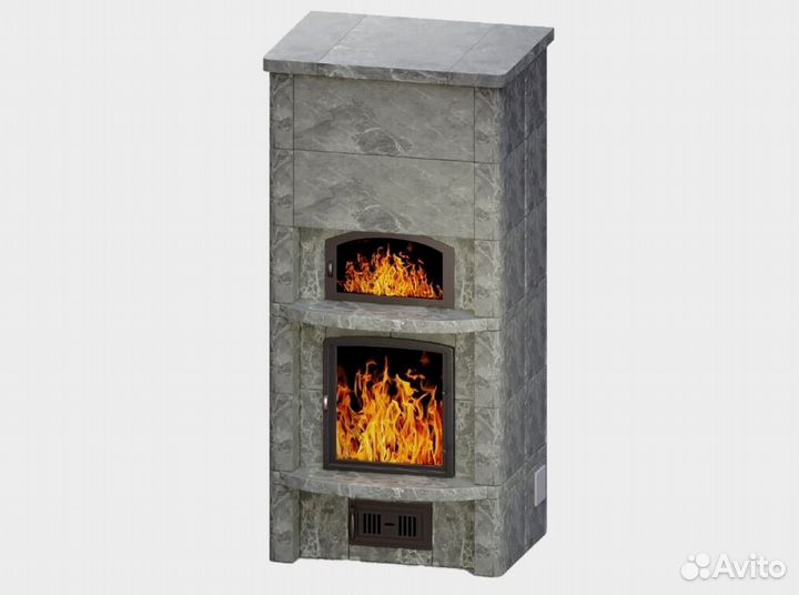 Печь камин финская технология