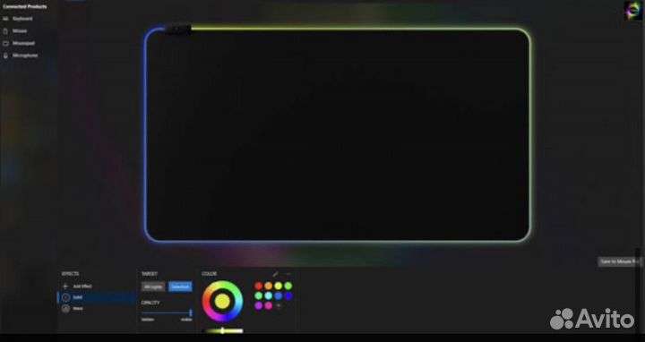 Коврик HyperX Pulsefire Mat RGB Mouse Pad