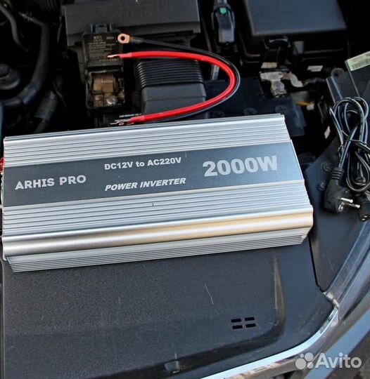 Преобразователь 12-220 Arhis Pro 2000 W инвертор