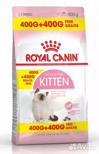Сухой корм для кошек Royal Canin Kitten 800г