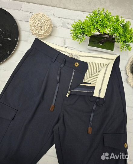 Брюки карго мужские Brunello Cucinelli