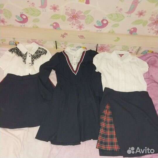 Школьная форма пакетом для девочки 140 146