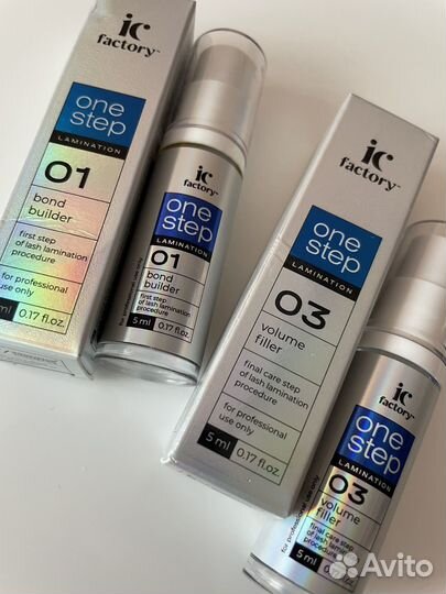 Составы для ламинирования ресниц one step