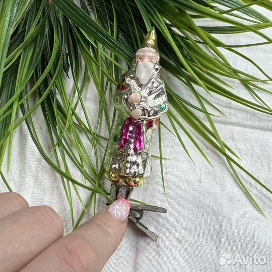 Елочная игрушка звездочет мини СССР (сзр )