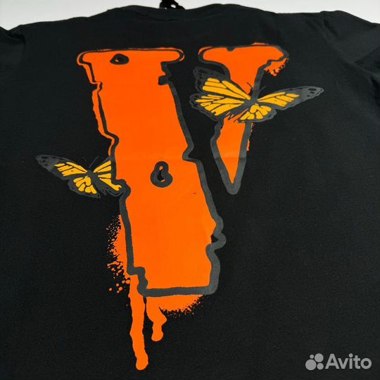 Vlone футболка черная