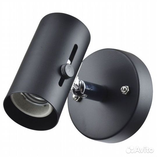 Спот DE fran Kraz Е27 1х40Вт черный