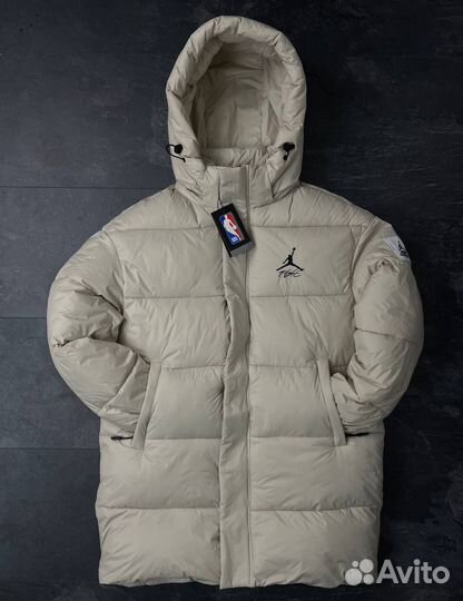 Удлиненный пуховик Jordan NBA