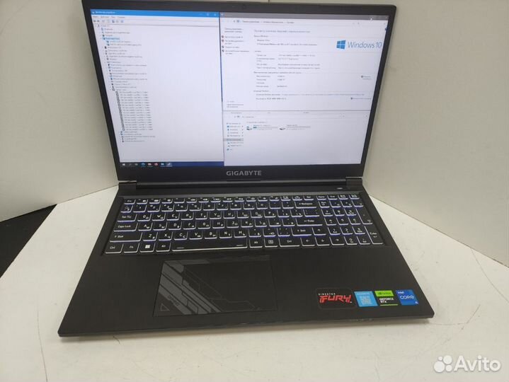 Ноутбук gigabyte G5 KF