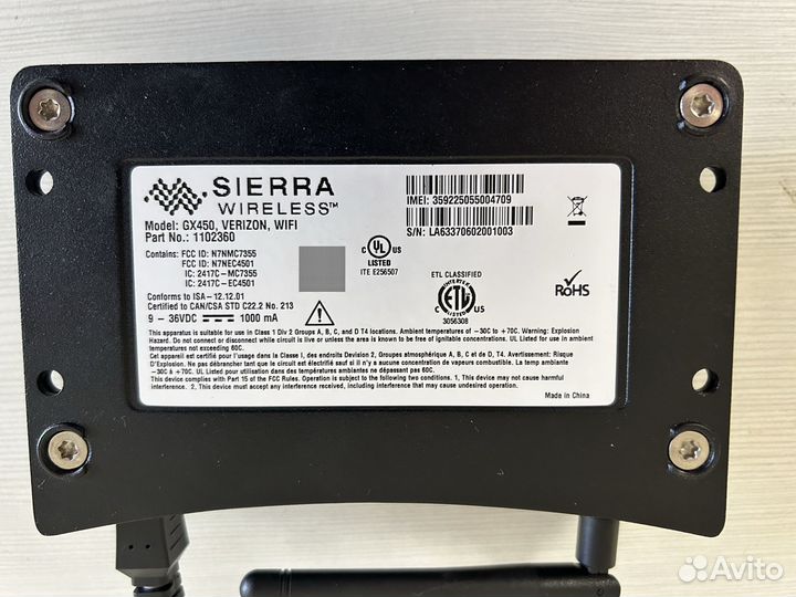 Sierra Wireless AirLink GX450 мобильный модем 4G