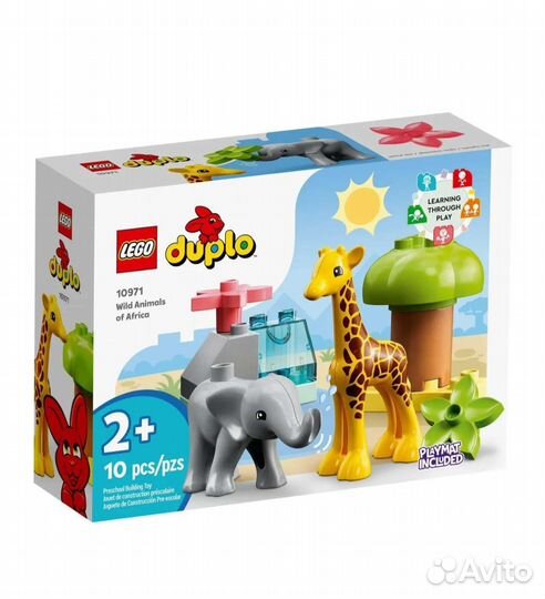 Конструктор lego duplo Wild Animals of Africa
