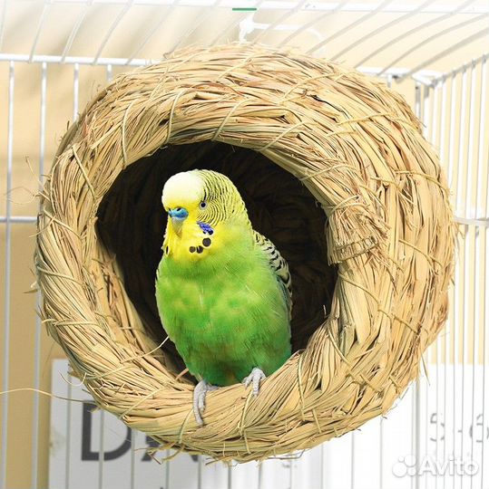 Гнездо для птиц, для попугаев, диаметр 12 и 16 см