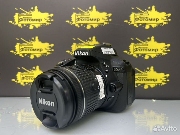 Nikon D5300 kit 18-55mm vr (пробег 1900)