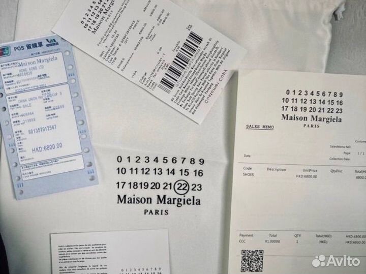Maison margiela replica black