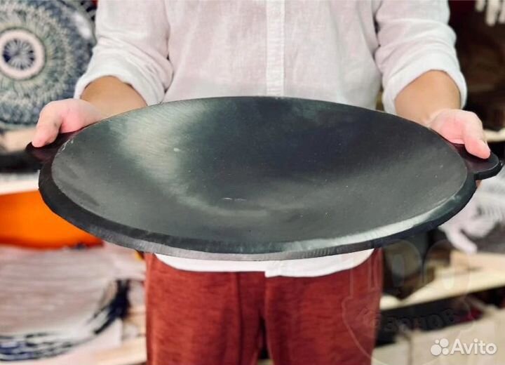 Садж чугунный, сковорода + специи в подарок