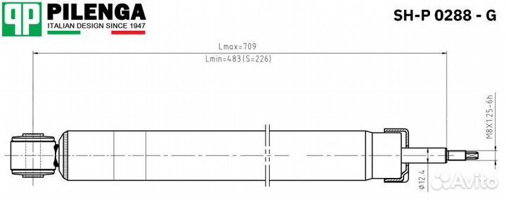 Амортизаторы задние Ford focus 2/C-Max