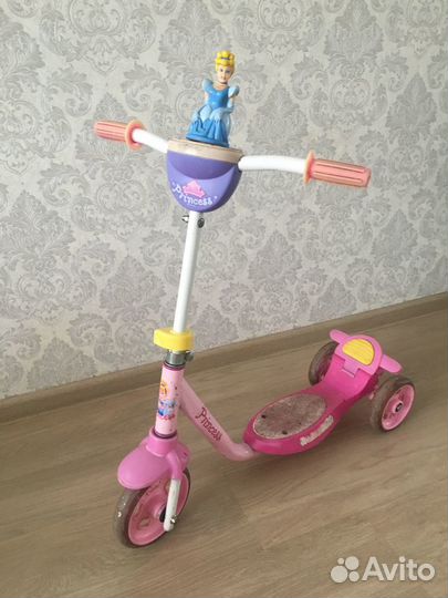 Самокат детский трехколесный бу