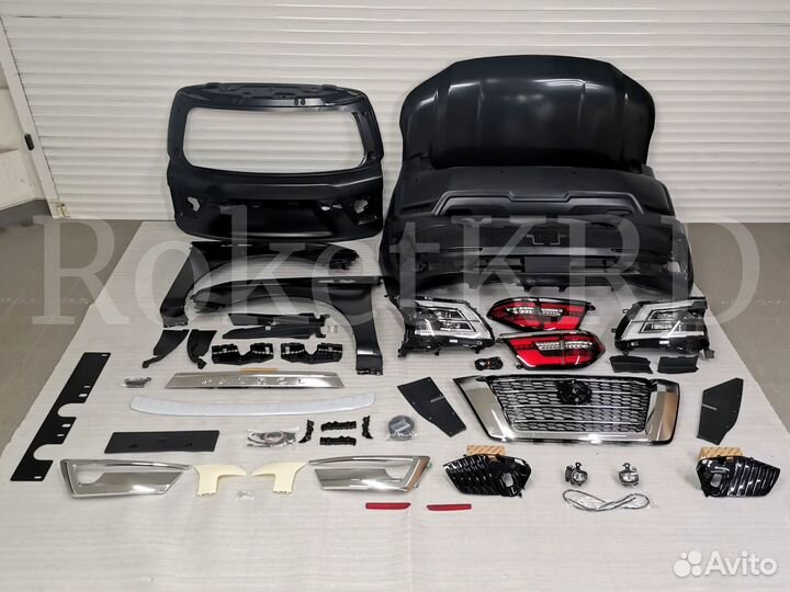 Рестайлинг Nissan Patrol Y62 2010+ в 2020 L9872