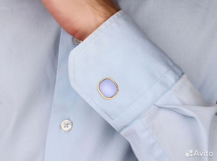 Золотые запонки Patek Philippe Ellipse