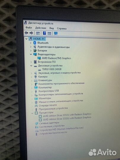 Ноутбук Lenovo Athlon Silver 3050U SSD 240gb (14)