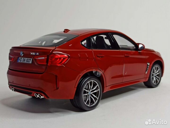 Bmw X6M (F86) 2015 Red 1:18 Norev