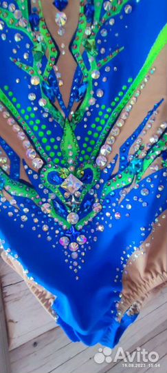 Купальник для спортивной аэробики 128-134