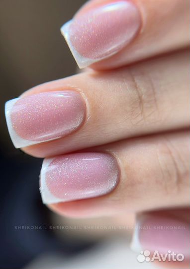 Маникюр с покрытием гель лак / гелем